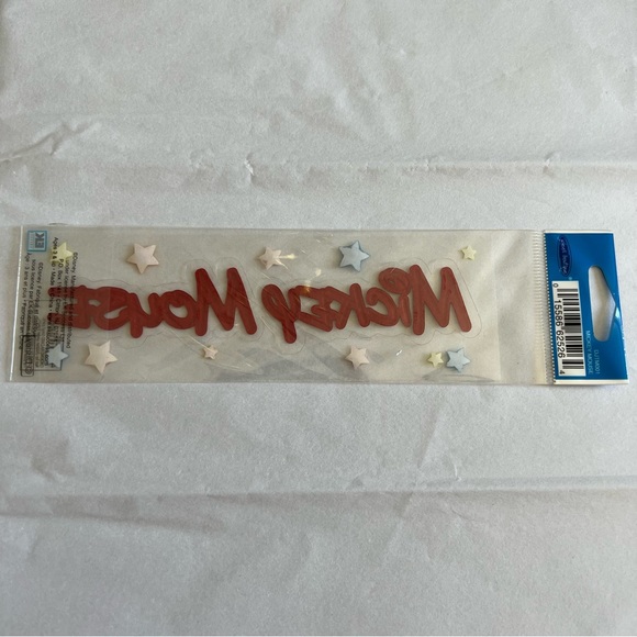 NWT Disney EK Success Mickey Mouse Title Dimensional Sticker Set - Picture 2 of 6